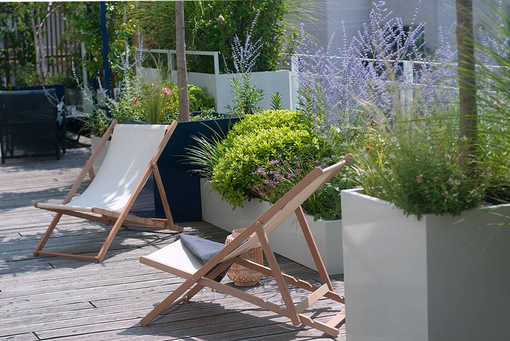 Aménagement Terrasse de 250m² sur les tours de Part Dieu à Lyon 3