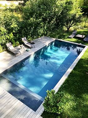 Construction de piscine et aménagement de jardins Lyon Côté jardin